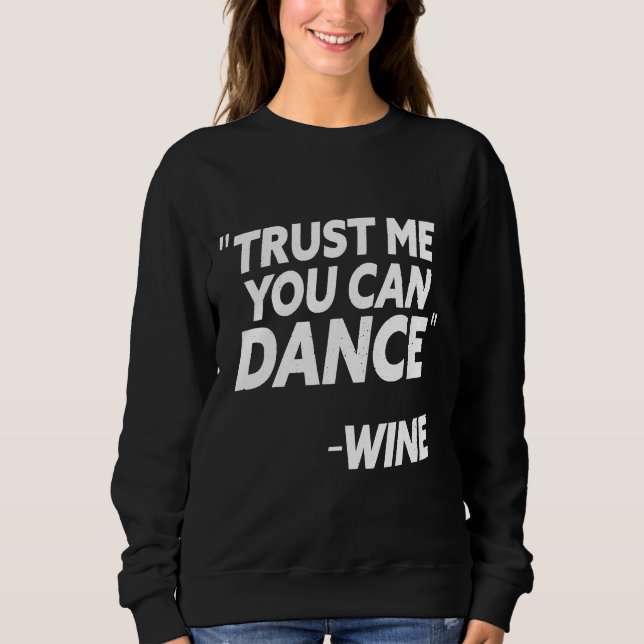 Sudadera Wine Dance Wine (Anverso)