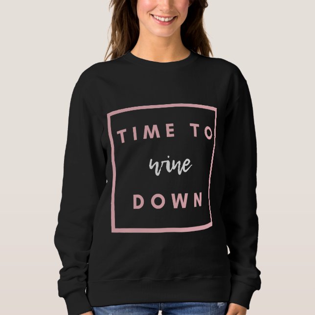 Sudadera Wine Down 118 (Anverso)