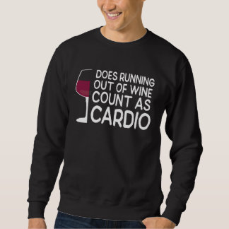 Sudadera Wine Glass Does Running Out Of Wine Count As Cardi