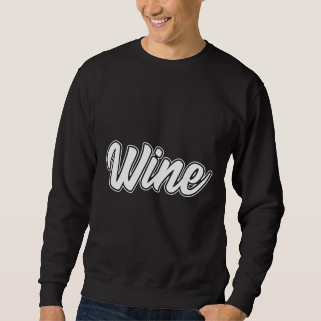 Sudadera Wine Lover 81 (Anverso)