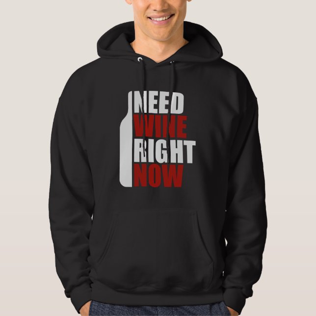 Sudadera Wine Saying 46 (Anverso)