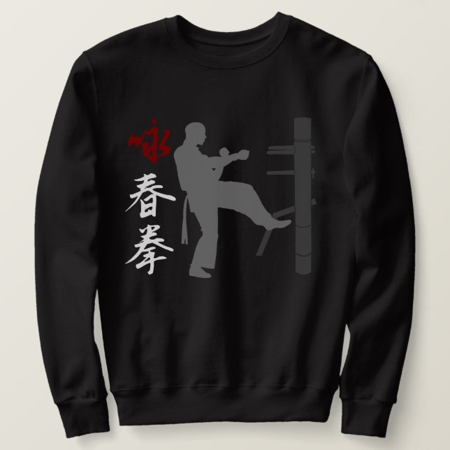 Sudadera Wing Chun Kung Fu (Anverso del diseño)