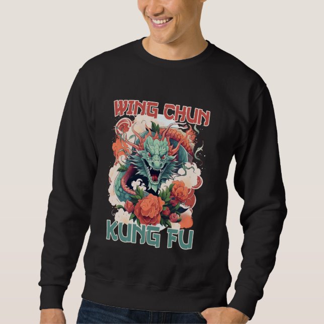 Sudadera Wing Chun Kung Fu Artes Marciales Chinas Ventilado (Anverso)