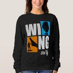 Sudadera Wing Surf Wingfoil Wingsurf Retro