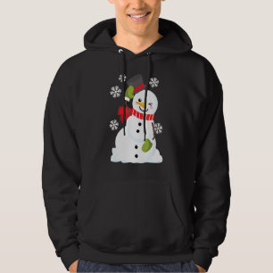 Sudadera Winking Snowman Deja Que Nieva Gráfica Para Nieve