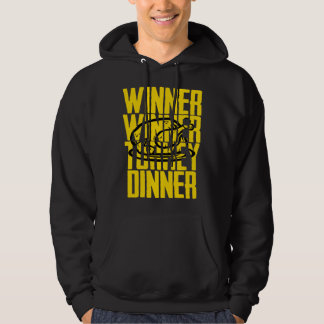 Sudadera Winner Turkey Dinner Feast Joke Humor Thanksgiving