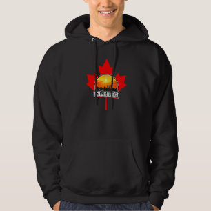Sudadera Winnipeg Canada Maple Leaf Canadian City Skyline S