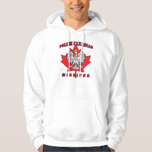 Sudadera Winnipeg, hoja canadiense polaca