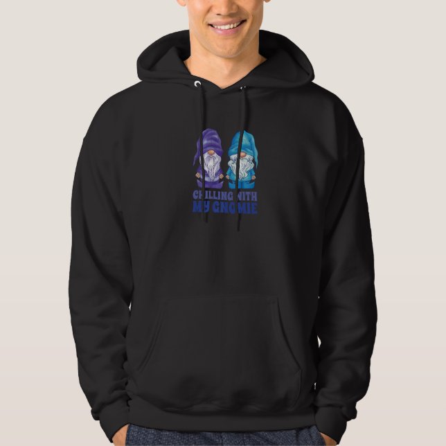 Sudadera Winter Gnomie Cold Weather Family Humor Apparel (Anverso)