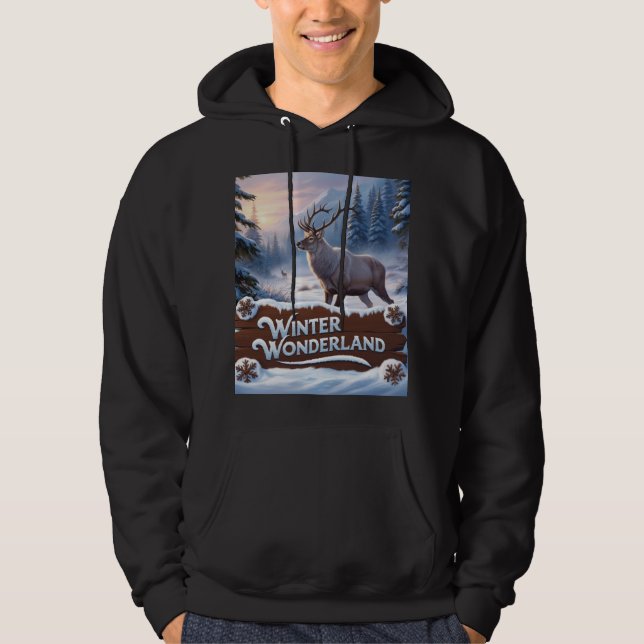 Sudadera Winter wonderland (Anverso)