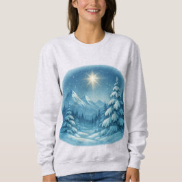 Sudadera Winter Wonderland Snowy Forest Sweatshirt | Cómodo