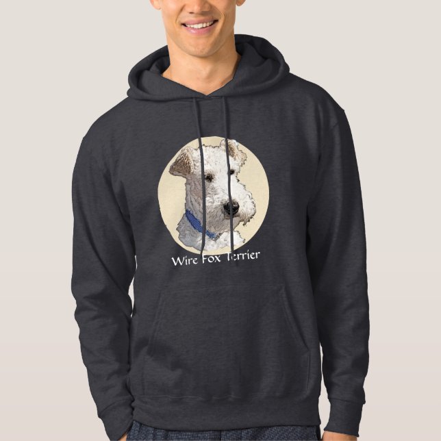 Sudadera Wire Fox Terrier Art (Anverso)
