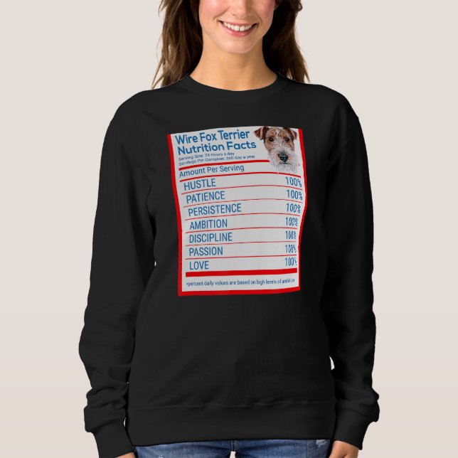 Sudadera Wire Fox Terrier Dueño De Raza De Perro Divertido  (Anverso)