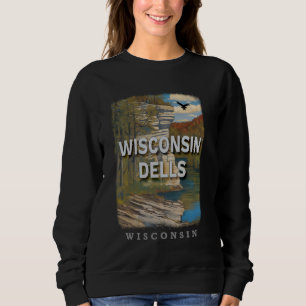 Sudadera Wisconsin Dells Wisconsin Natural Splendor Del