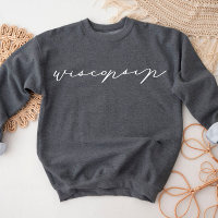 Wisconsin Script State Women's Sweatshirt