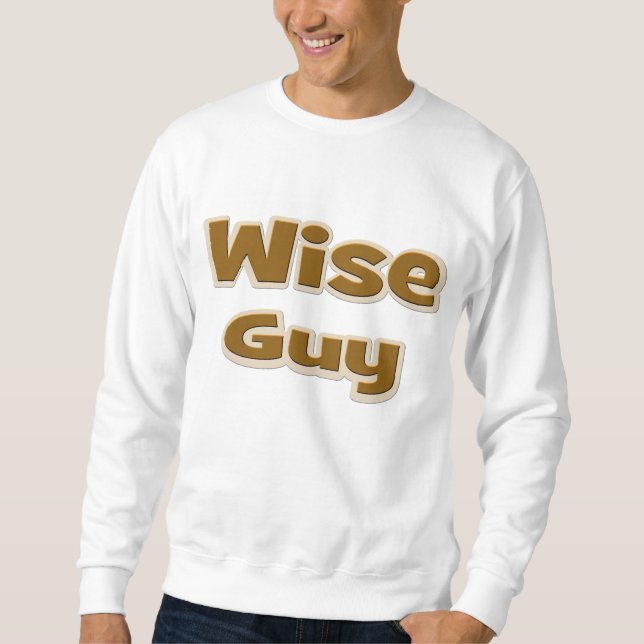 Sudadera Wise Guy (Anverso)