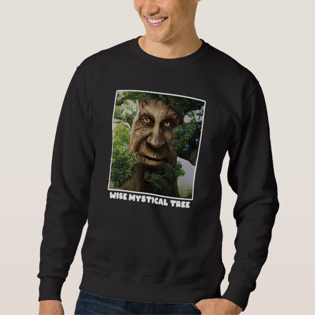 Sudadera Wise Mystical Tree Meme (Anverso)
