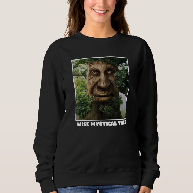 Sudadera Wise Mystical Tree Meme (Anverso)