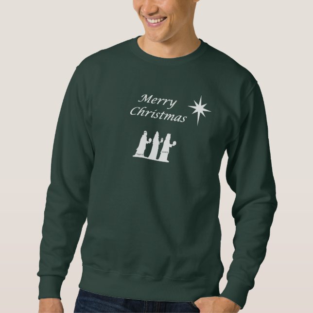 Sudadera Wisemen y navidad de la estrella (Anverso)