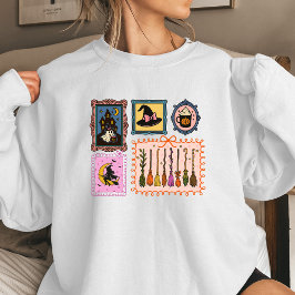Sudadera Witch Stamps Women’s Halloween Sweatshirt | Cozy 