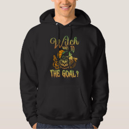 Sudadera Witch Way To The Goal Sports Halloween