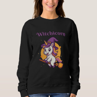 Sudadera Witchicorn - divertido regalo espeluznante y lindo