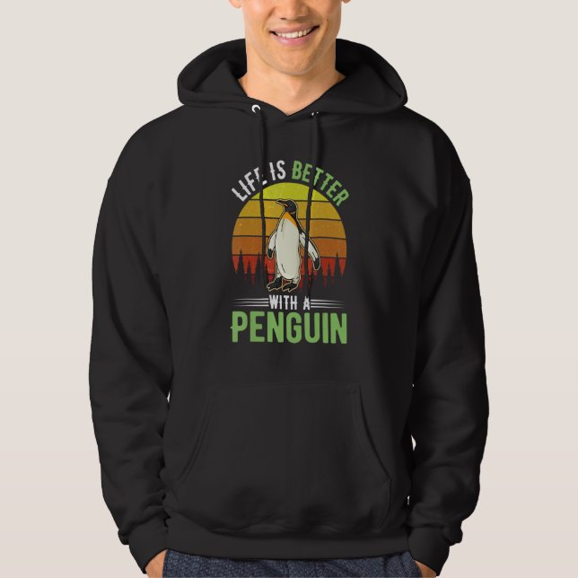 Sudadera with a Penguin (Anverso)