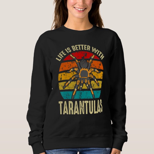 Sudadera With Tarantulas Retro Spider Owner 1 (Anverso)