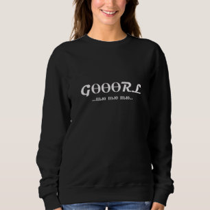 Sudadera Witty Wonder sobre las aventuras de un gracioso Ch