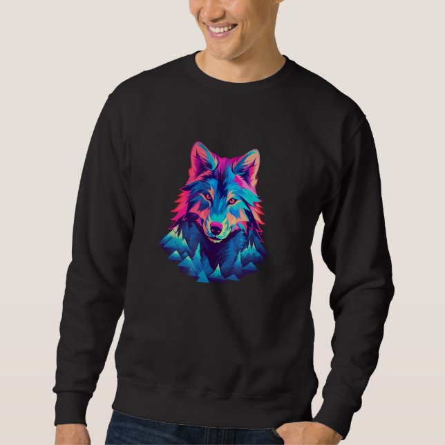 Sudadera Wolf And Wolves Men Women Kids 27 (Anverso)