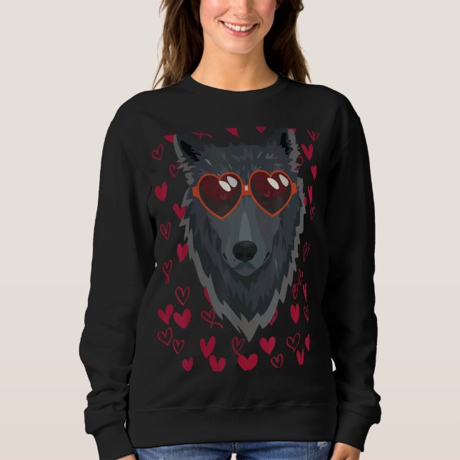 Sudadera Wolf Animal Wolves (Anverso)