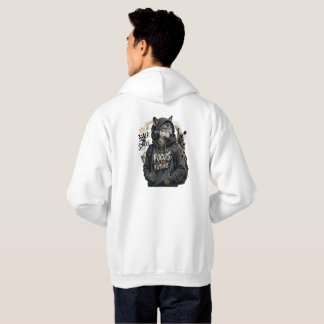 Sudadera Wolf Back School Streetwear Hoodie