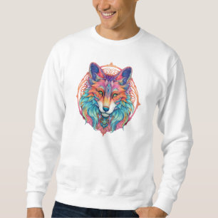 Sudadera Wolf Colorful