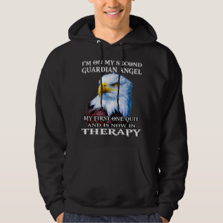 Sudadera Wolf Im En My Second Guardian Angel My First Q