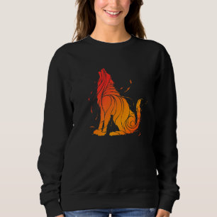 Sudadera Wolf Love Wolves Tribal Tattoo Wolf
