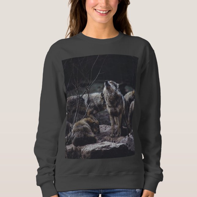 Sudadera Wolf Pack Sweatshirt (Anverso)
