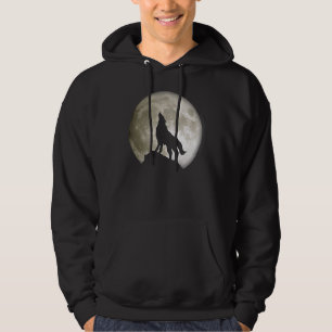 Sudadera Wolf Para Hombres Wolf Wolf Women Wolf Moon