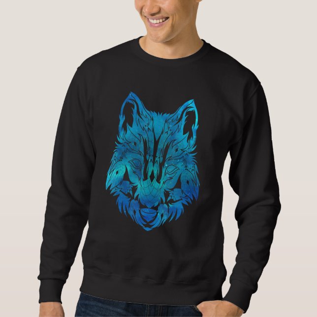 Sudadera Wolf Portrait Wildlife Forest Animal Predator Wolf (Anverso)