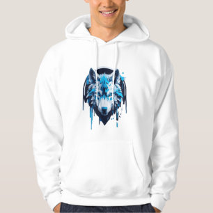 Sudadera wolf print sweatshirt