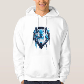 Sudadera wolf print sweatshirt