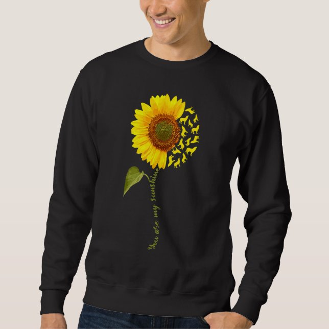 Sudadera Wolf Sunflower (Anverso)
