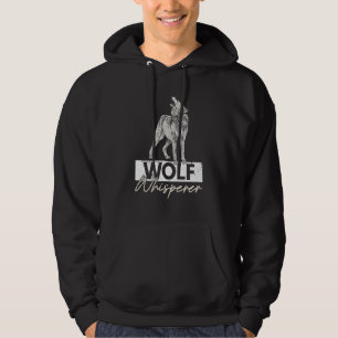 Sudadera Wolf Whisperer Por Un Lobo