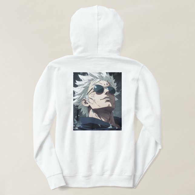 Sudadera Wolf wraith de Warlod Zagana Altamente buscado por (Reverso del diseño)