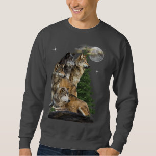 Sudadera Wolf y Moon