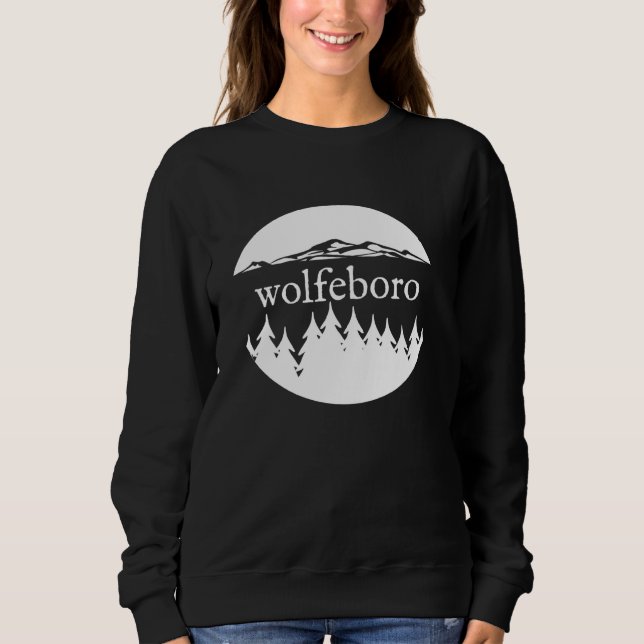 Sudadera Wolfeboro Nh Lake Winnipesaukee Vacation Souvenir (Anverso)