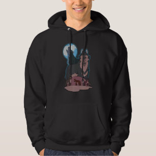 Sudadera Wolves Howling At The Moon - Wolf Wolves Hunter_3
