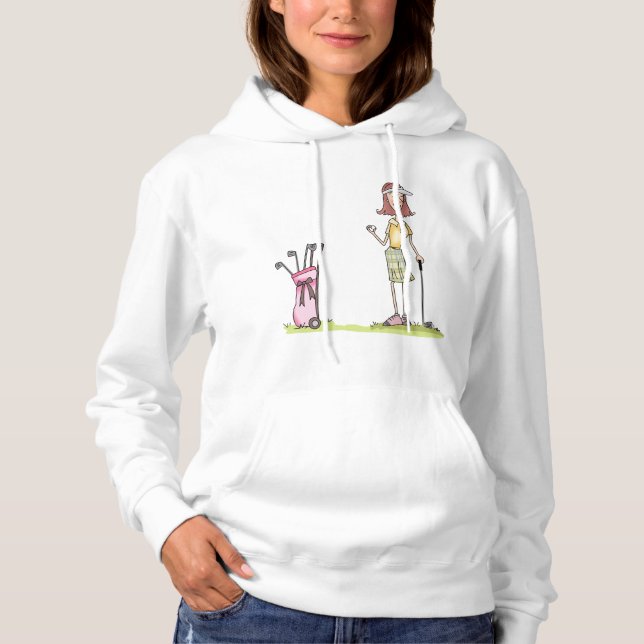 Sudadera Woman Golfer (Anverso)
