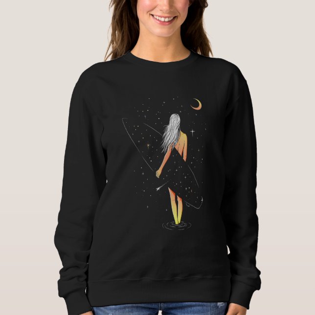 Sudadera Woman Space Surfer Tee (Anverso)