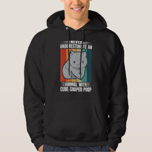 Sudadera Wombat Marsupial Para Un Nerd Wombat