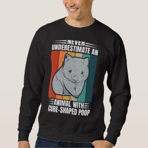 Sudadera Wombat Marsupial Para Un Nerd Wombat